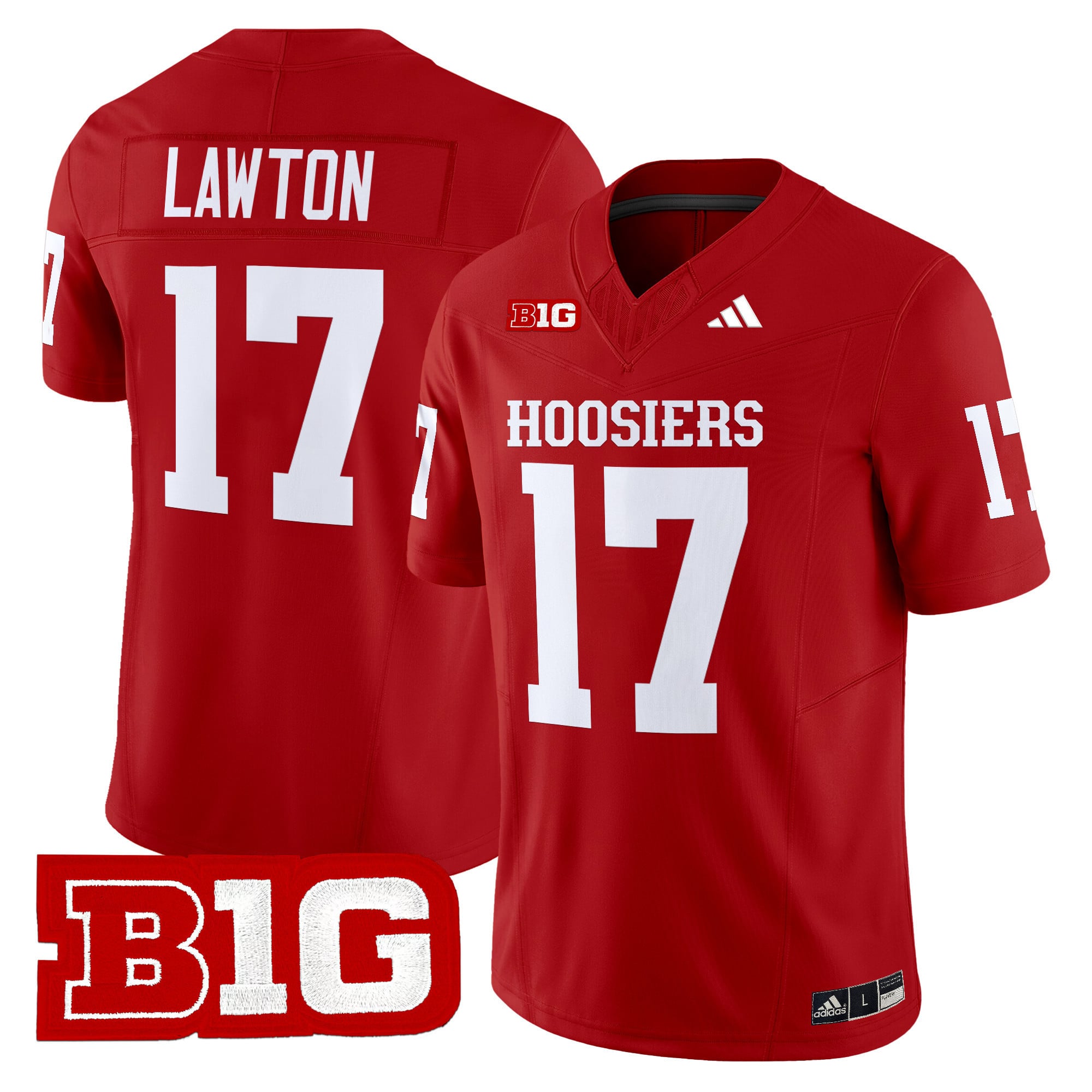 Men's Indiana Hoosiers 2025 Vapor Limited Jersey - All Stitched