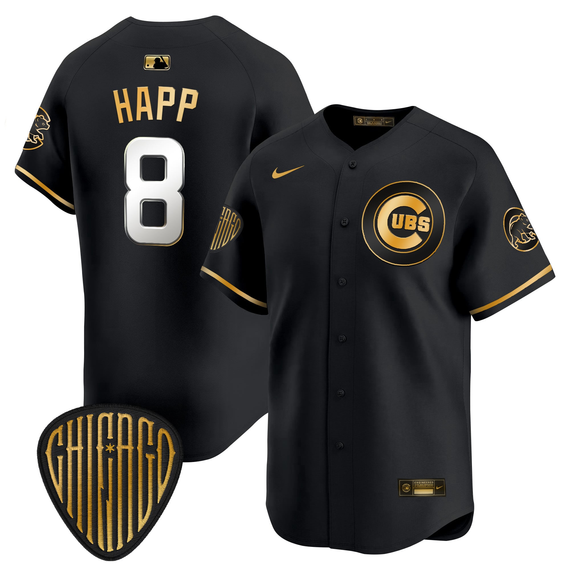 Men's Chicago Cubs 2025 Vapor Premier Limited Jersey - All Stitched